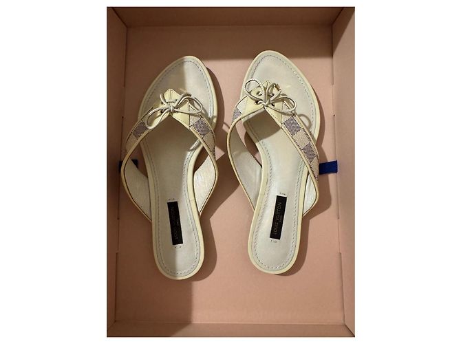 Louis Vuitton Sandalen Weiß - Ansicht 2