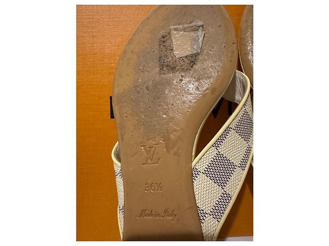 Louis Vuitton Sandalen Weiß - Ansicht 4