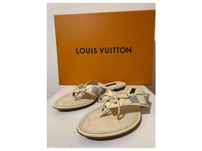 Louis Vuitton Sandalen Weiß - Ansicht 5