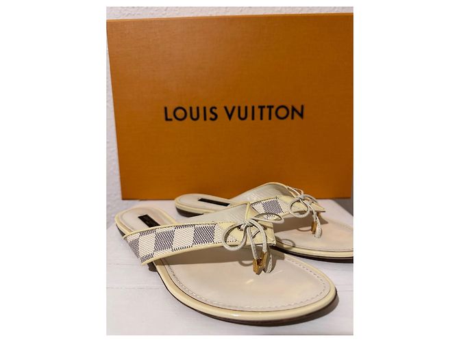 Louis Vuitton Sandalen Weiß - Ansicht 6