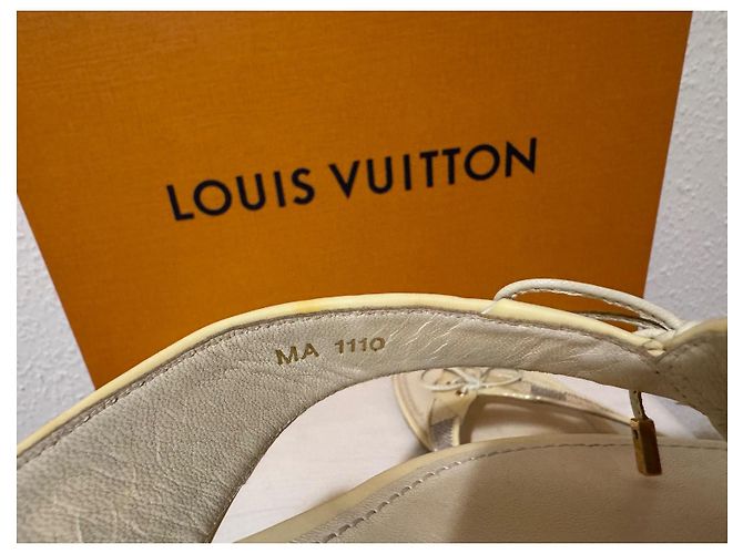 Louis Vuitton Sandalen Weiß - Ansicht 7