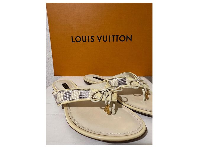 Louis Vuitton Sandalen Weiß - Ansicht 8