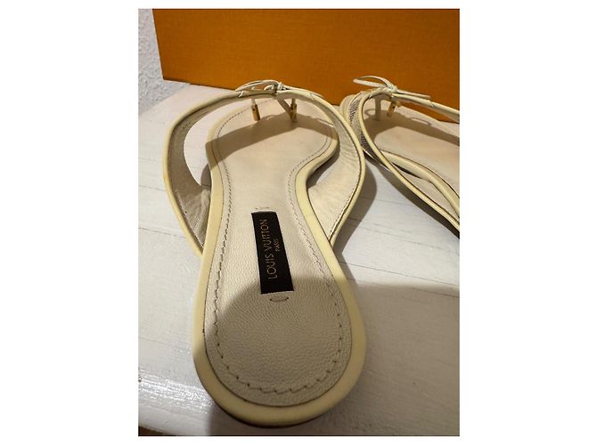 Louis Vuitton Sandalen Weiß - Ansicht 9