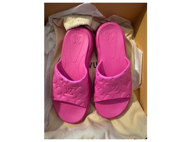Louis Vuitton Sandalen Pink - Ansicht 3