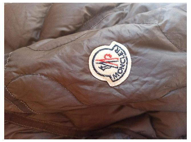 Moncler Lon Giubbotto Jacke Braun Polyester - Ansicht 6