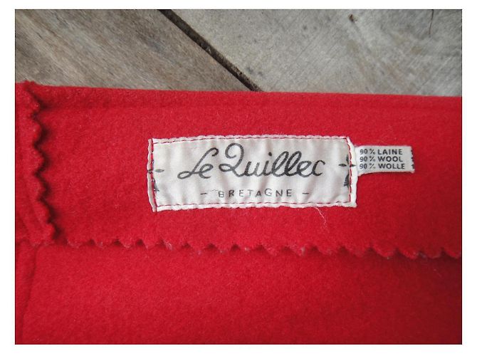 Autre Marque Abrigo Duffle Quillec Rojo de Lana Roja - vista 5