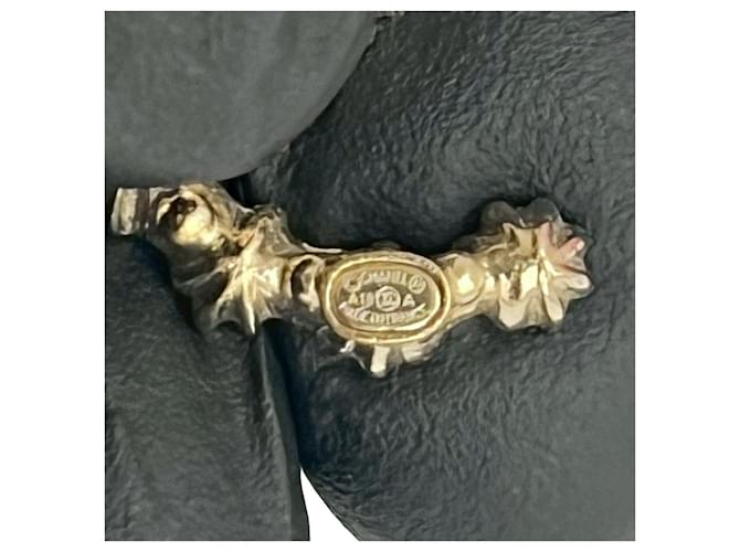 Pendientes Coco Mark de Chanel Dorado Metálico - vista 3