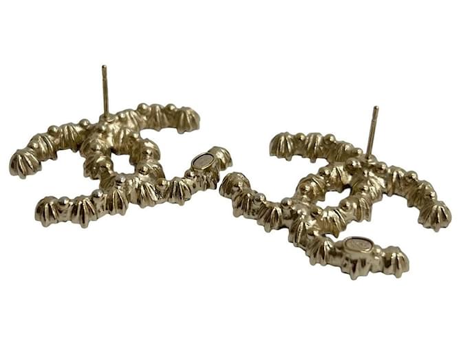 Pendientes Coco Mark de Chanel Dorado Metálico - vista 6