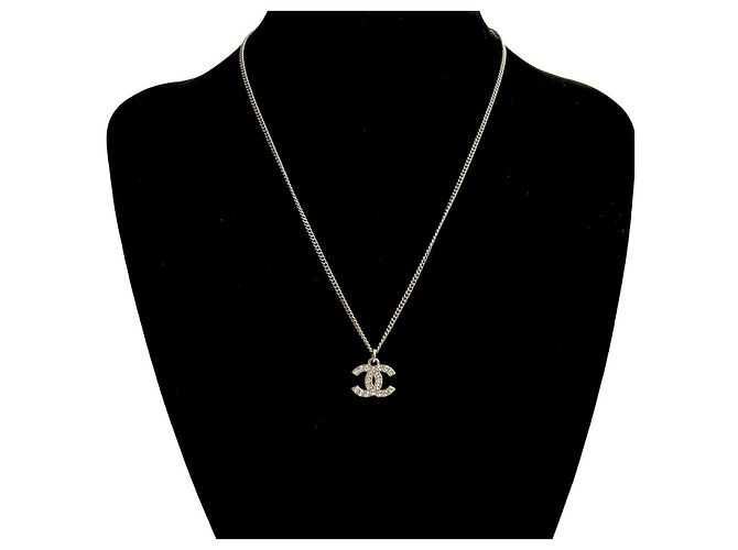 Collar Coco Mark de Chanel Plata Metálico - vista 2