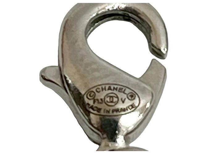 Collar Coco Mark de Chanel Plata Metálico - vista 3