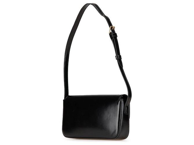 Céline Borsa 2 in 1 in pelle di vitello lucida Celine Triomphe Nero - vista 2