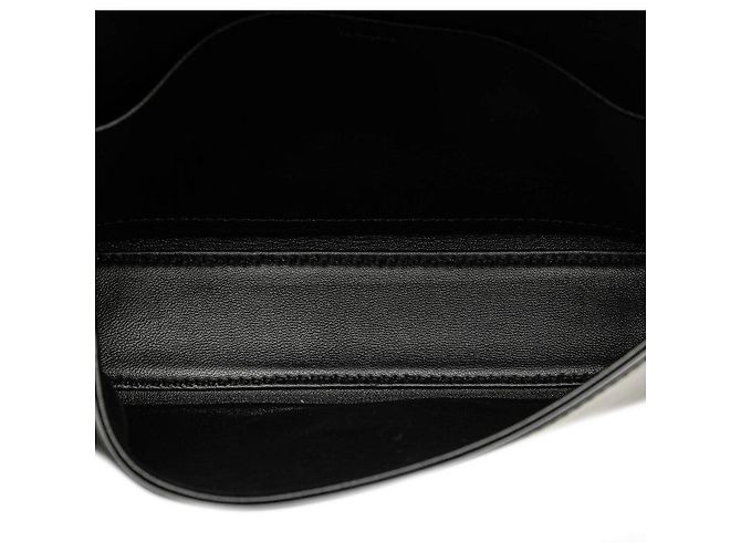 Céline Borsa 2 in 1 in pelle di vitello lucida Celine Triomphe Nero - vista 6