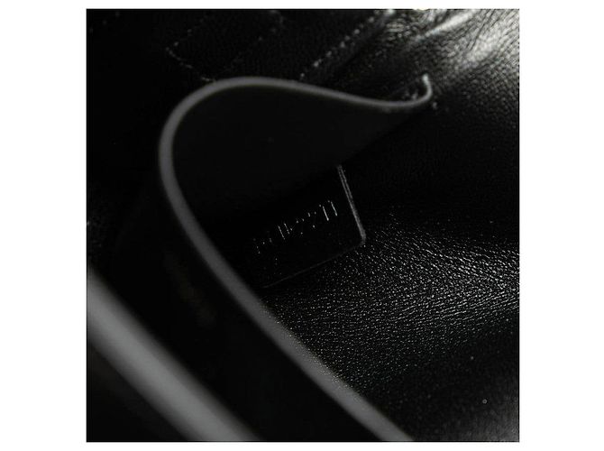 Céline Borsa 2 in 1 in pelle di vitello lucida Celine Triomphe Nero - vista 9