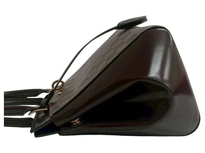Borsa 2 in 1 in pelle Damier Rivoli BB di Louis Vuitton Marrone - vista 6