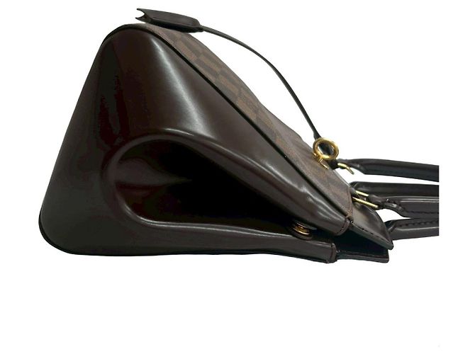 Borsa 2 in 1 in pelle Damier Rivoli BB di Louis Vuitton Marrone - vista 7