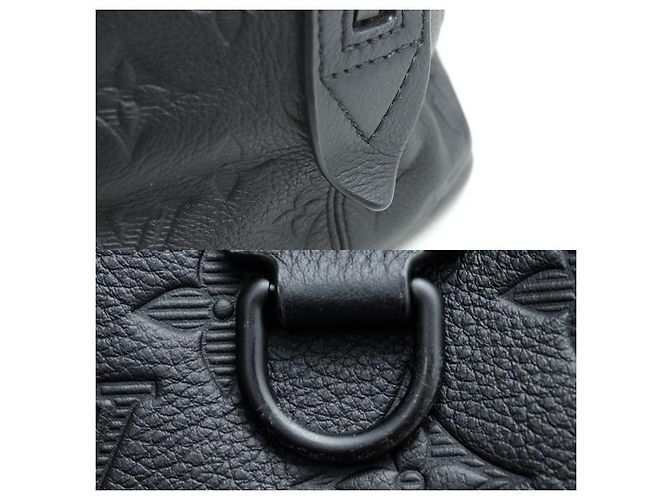 Sac à main Helmet Monogram Shadow de Louis Vuitton Noir - vue 5