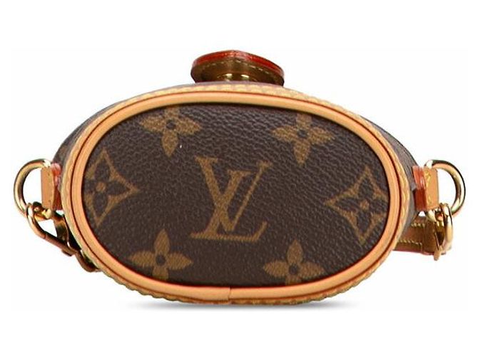 Borsa a Spalla Monogram Fold Me Pouch Louis Vuitton Marrone - vista 3