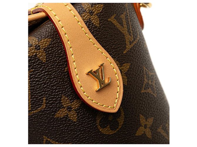 Borsa a Spalla Monogram Fold Me Pouch Louis Vuitton Marrone - vista 4