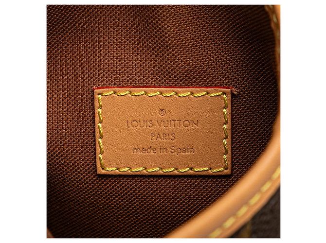 Borsa a Spalla Monogram Fold Me Pouch Louis Vuitton Marrone - vista 8