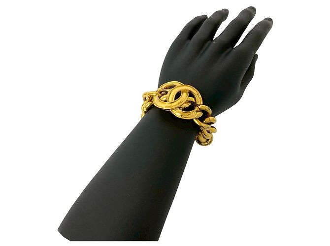 Pulsera Coco Mark de Chanel Dorado Metálico - vista 2
