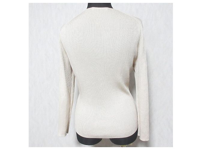 Autre Marque ANAYI Ripstrick-Cardigan Beige - Ansicht 2