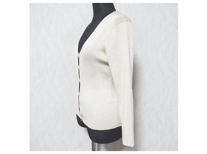 Autre Marque ANAYI Ripstrick-Cardigan Beige - Ansicht 3