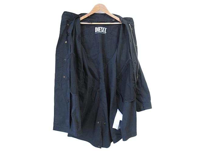Autre Marque Abrigo de algodón G-FEBE de Diesel Negro - vista 3