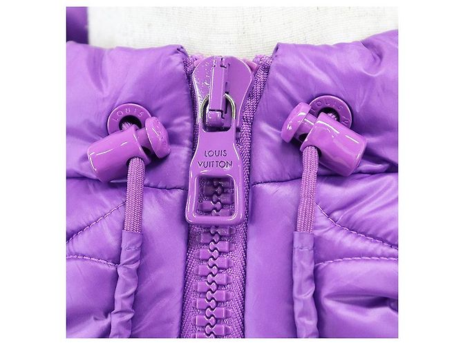 Chaqueta acolchada Monogram STAPLES EDITION Louis Vuitton Púrpura - vista 3