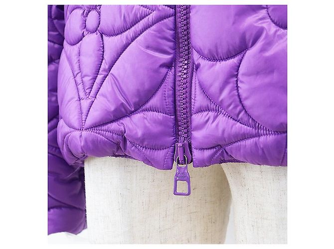 Chaqueta acolchada Monogram STAPLES EDITION Louis Vuitton Púrpura - vista 4