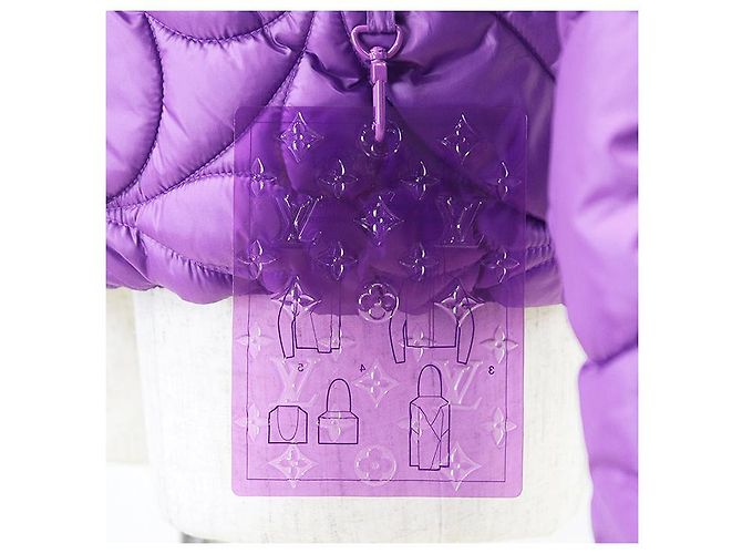 Chaqueta acolchada Monogram STAPLES EDITION Louis Vuitton Púrpura - vista 5
