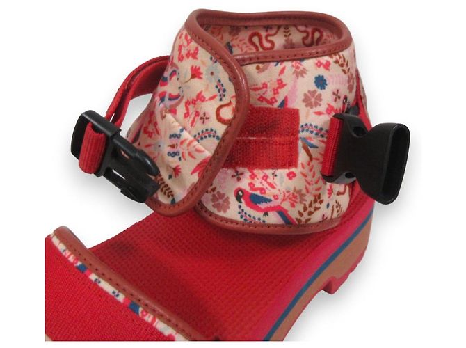 Autre Marque ANNA SUI × Teva Indio Jewel Plattformsandalen Rot - Ansicht 10