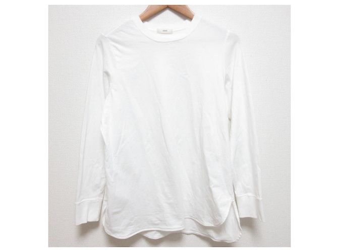 Autre Marque yori 22SS Quilt Collar Long Tee 2way Pullover White - view 6
