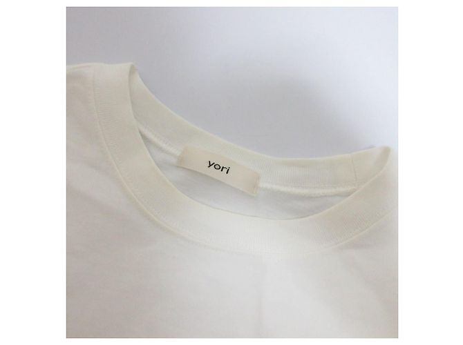 Autre Marque yori 22SS Quilt Collar Long Tee 2way Pullover White - view 9
