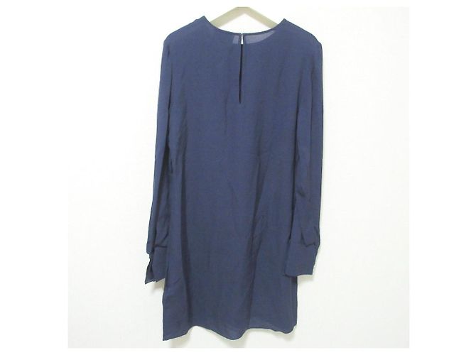 Autre Marque Vestido de seda 3.1 Phillip Lim Azul Azul marino - vista 2