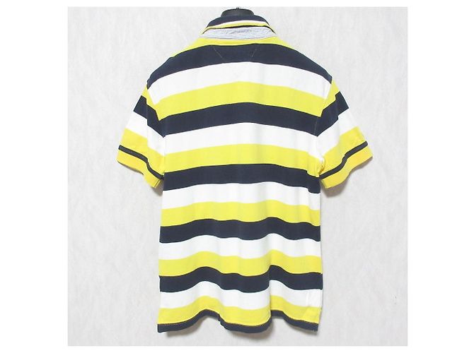 Autre Marque Tommy Hilfiger Polo-Shirt Gelb Marineblau - Ansicht 2