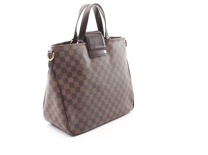 Borsa a mano Cabas Roseberry Louis Vuitton Marrone Damier ebene - vista 2