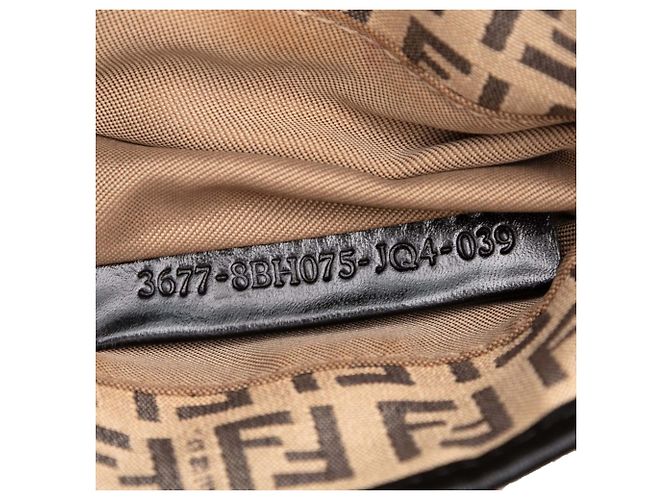 Sacola Tote Fendi em lona Zucchino bege - vista 6