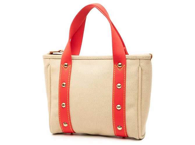 Louis Vuitton Brown Antigua Cabas PM Braun Beige - Ansicht 2