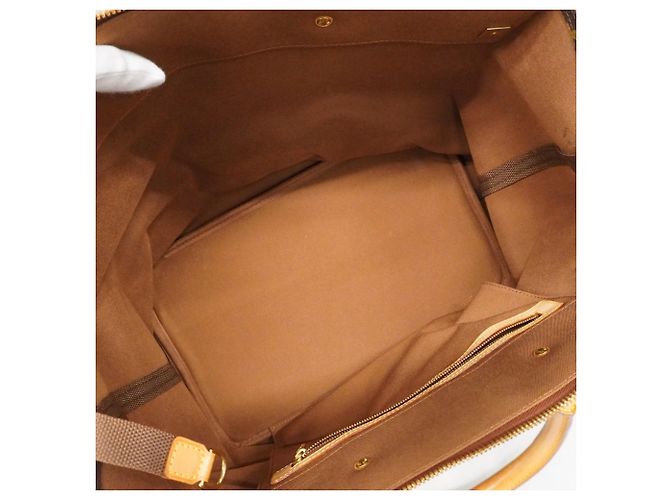 Borsa Boston Greenwich PM Monogram Louis Vuitton Marrone - vista 4