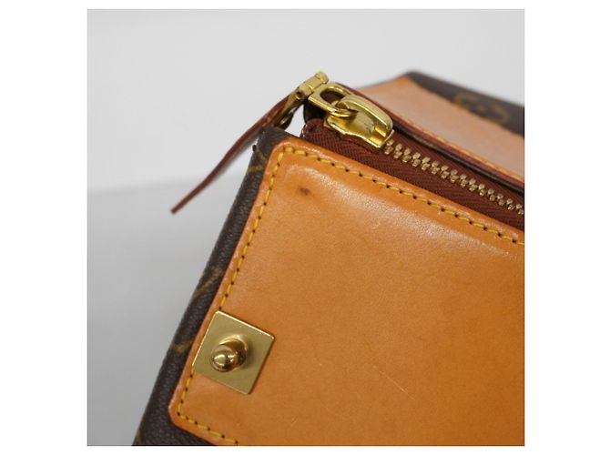 Borsa Boston Greenwich PM Monogram Louis Vuitton Marrone - vista 8