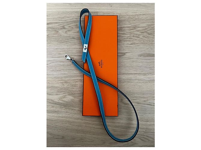Hermès Kelly Dog Leash Blue - view 2