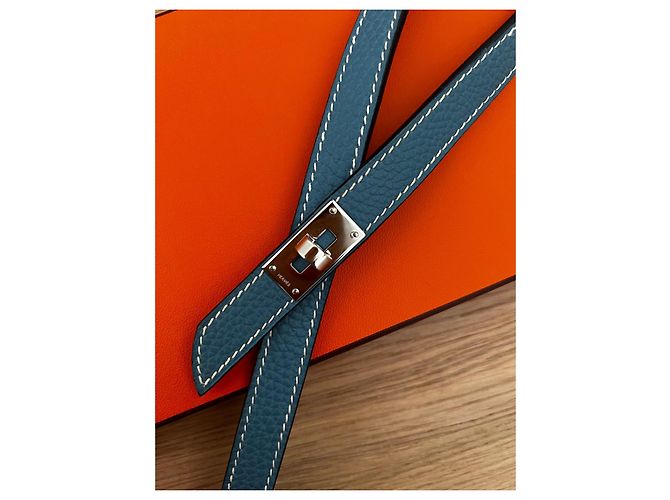 Hermès Kelly Dog Leash Blue - view 5