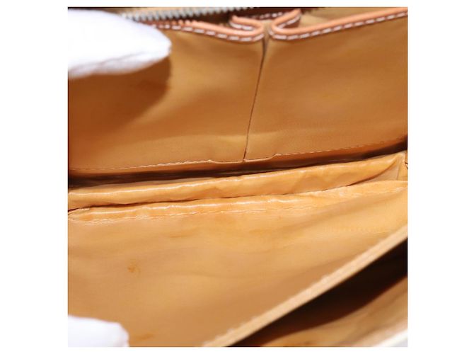 Céline Borsa a Spalla Celine Macadam in Pelle PVC Bianco - vista 5