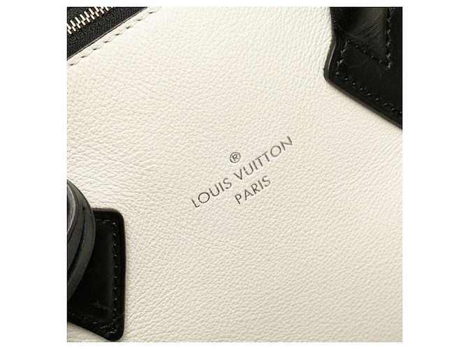 Borsa a mano Lockit PM Parceana di Louis Vuitton Bianco sporco Marrone scuro - vista 4