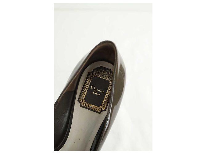 Dior Graue Lacklederabsätze - Ansicht 5