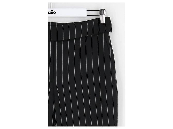 Alexandre Vauthier Schwarze weite Hose - Ansicht 3