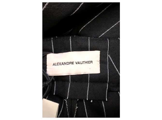 Alexandre Vauthier Schwarze weite Hose - Ansicht 5