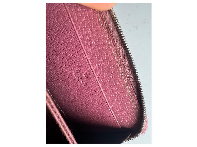 Vintage Gucci Monogramm Kartenhalter Beige Rosa Pink - Ansicht 4