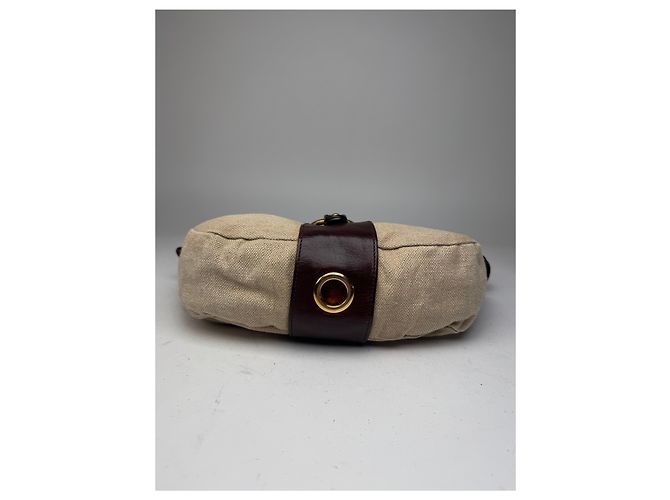 Vintage Marni Handtasche beige und braun - Ansicht 12