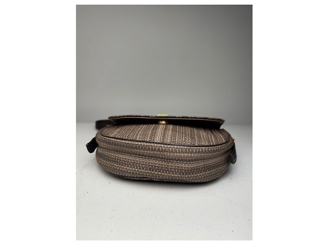 Borsa a spalla in pelle vintage Givenchy marrone - vista 11